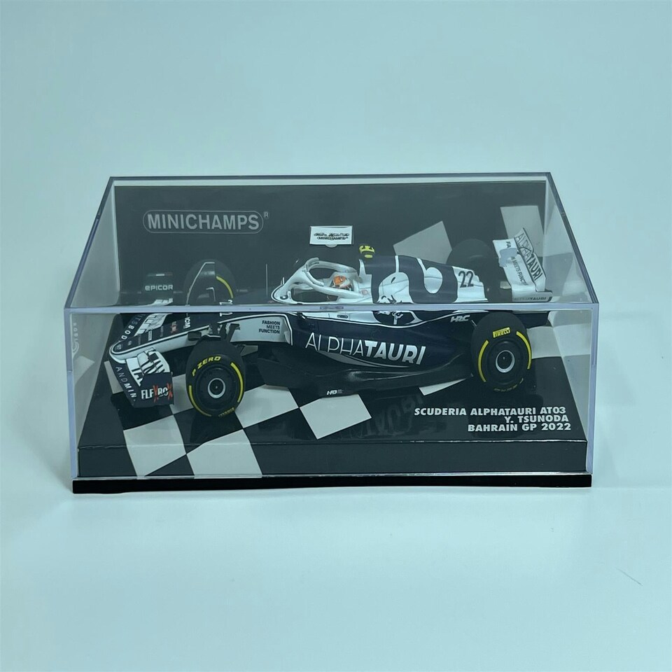 image 1 of Y Tsunoda Scuderia Alphatauri AT03 Bahrain GP 2022 1:43 Minichamps 417220122