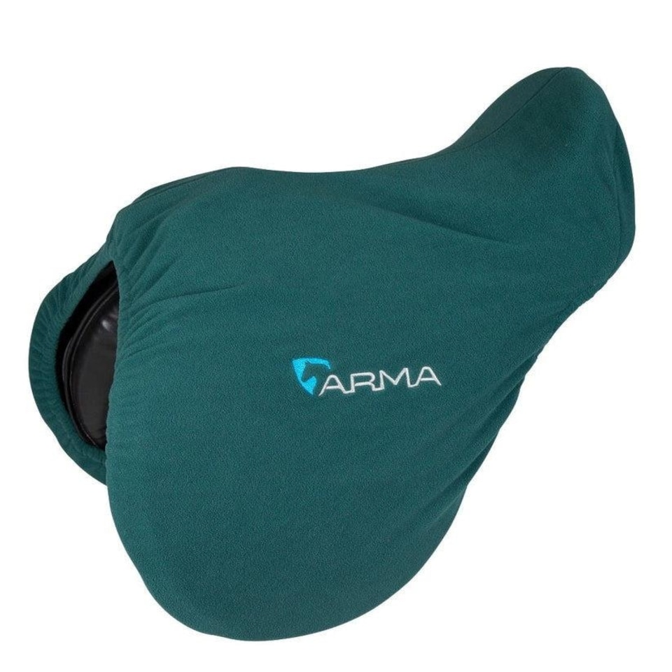image 1 of Shires ARMA Fleece Saddle Cover Grey | Size: 14-16.5
Colour: Grey