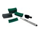 image 2 of Pack of 75 Green Magnetic Strip Name Tag Labels