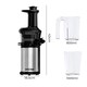 image 2 of Spector Slow Juicer Quiet Cold Press Easy Clean Household Juice Extractor