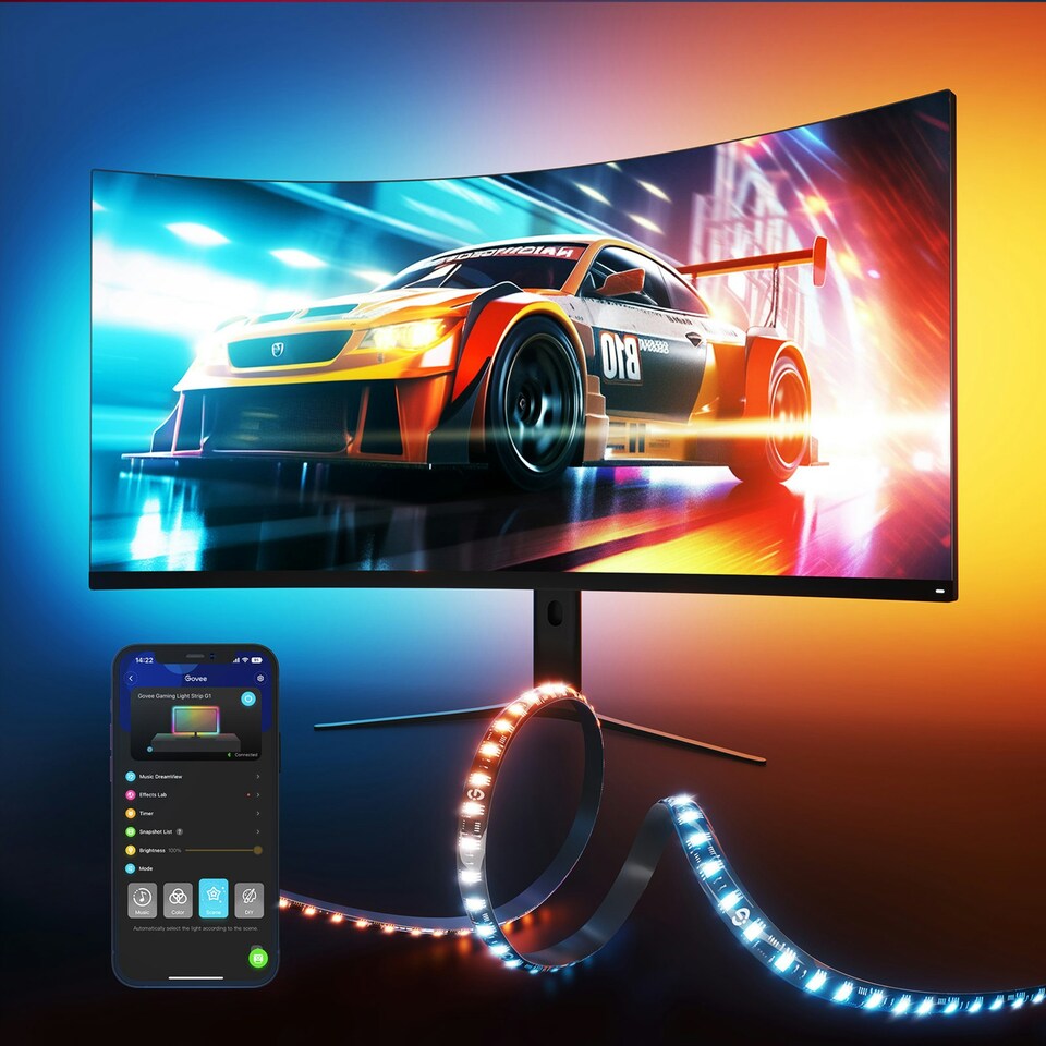 image 1 of Govee Gaming Light Strip G1