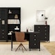 image 7 of Madrid Chest 3+2 Drawers in Matt Black