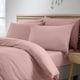 image 3 of Catherine Lansfield So Soft Non-Iron Duvet Cover Set | Pink | Blush Pink | Super King