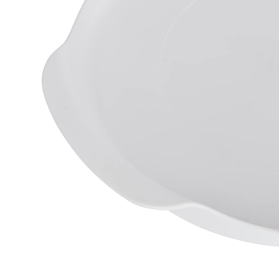 image 1 of KitchenCraft Microwave Carrying Tray White 23cm | White | White | 1