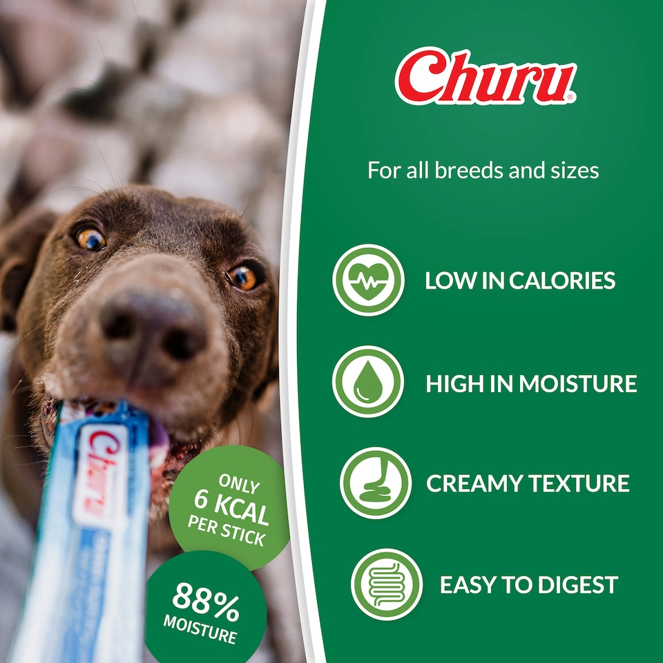 image 1 of Churu Sticks: Chicken & Vegetables Flavour (48 x 14g total)