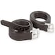 image 2 of Shires Easy Care Non Stretch Stirrup Leathers Brown | 61