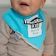 image 3 of Ziggle Baby Dribble Bib Yorkshire Kid Pink