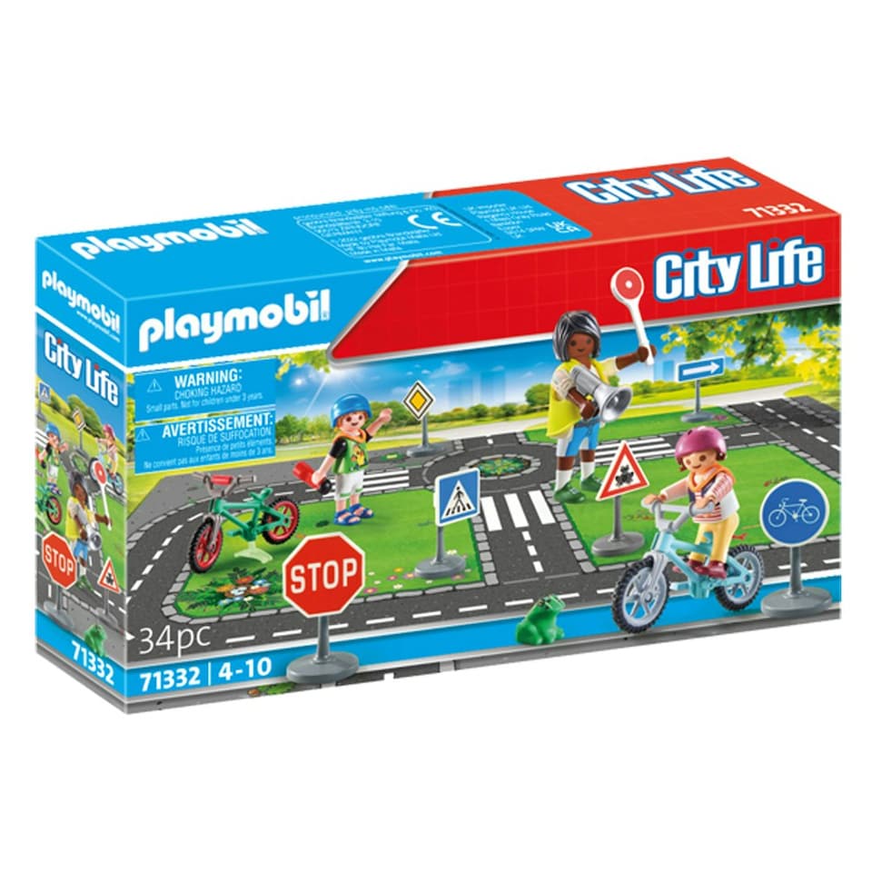 image 1 of PLAYMOBIL 71332 City Life School Traffic Education