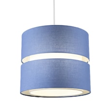 CGC GAYLE Navy Blue Two Tier Ceiling Shade Blue