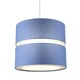 image 1 of CGC GAYLE Navy Blue Two Tier Ceiling Shade Blue