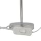 image 5 of Chrome Stick Table Lamp with Ochre Cut Out Shade | Chrome | Yellow | Medium | 1