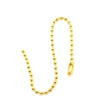 20cm Long Metal Ball Chain Extender for Label Tags - 100pcs