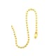 image 1 of 20cm Long Metal Ball Chain Extender for Label Tags - 100pcs