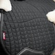 image 4 of LeMieux Merino+ Half Lined GP Numnah Black | Large