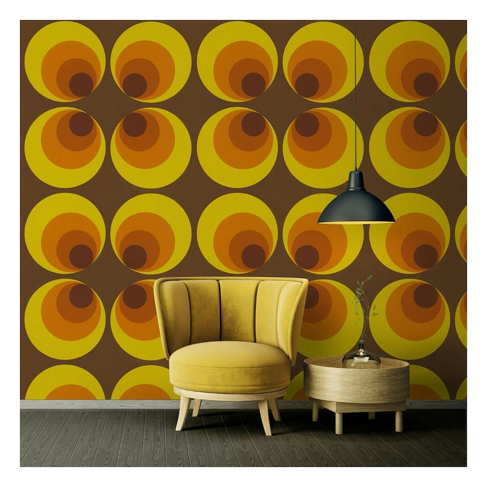 image 1 of AS Creation Retro Wallpaper - Multicoloured - 10.5m x 53cm Multi