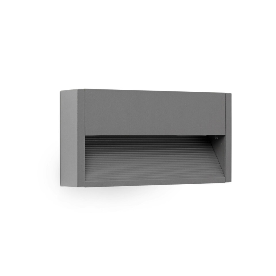 image 1 of Grada Outdoor Surface Mounted LED Wall Lamp Dark Grey 6W 3000K IP54