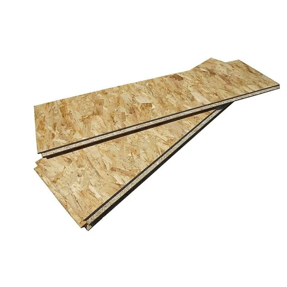 image 1 of PACK OF 12 (Total 36 Units) - 18mm OSB - Structural OSB Loft Panels - 18mm X 300mm X 1220mm