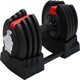 image 5 of Strongology ELEMENT18 Home Fitness Black and Red Adjustable Smart Dumbbell from 1.5kg up to 18kg Training Weights