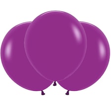 Purple Orchid Biodegradable Latex Balloons 45cm / 18 in - Pack of 25