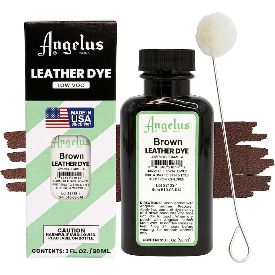 image 1 of Angelus Low VOC Leather Dye - Non-Flammable Formula 3oz