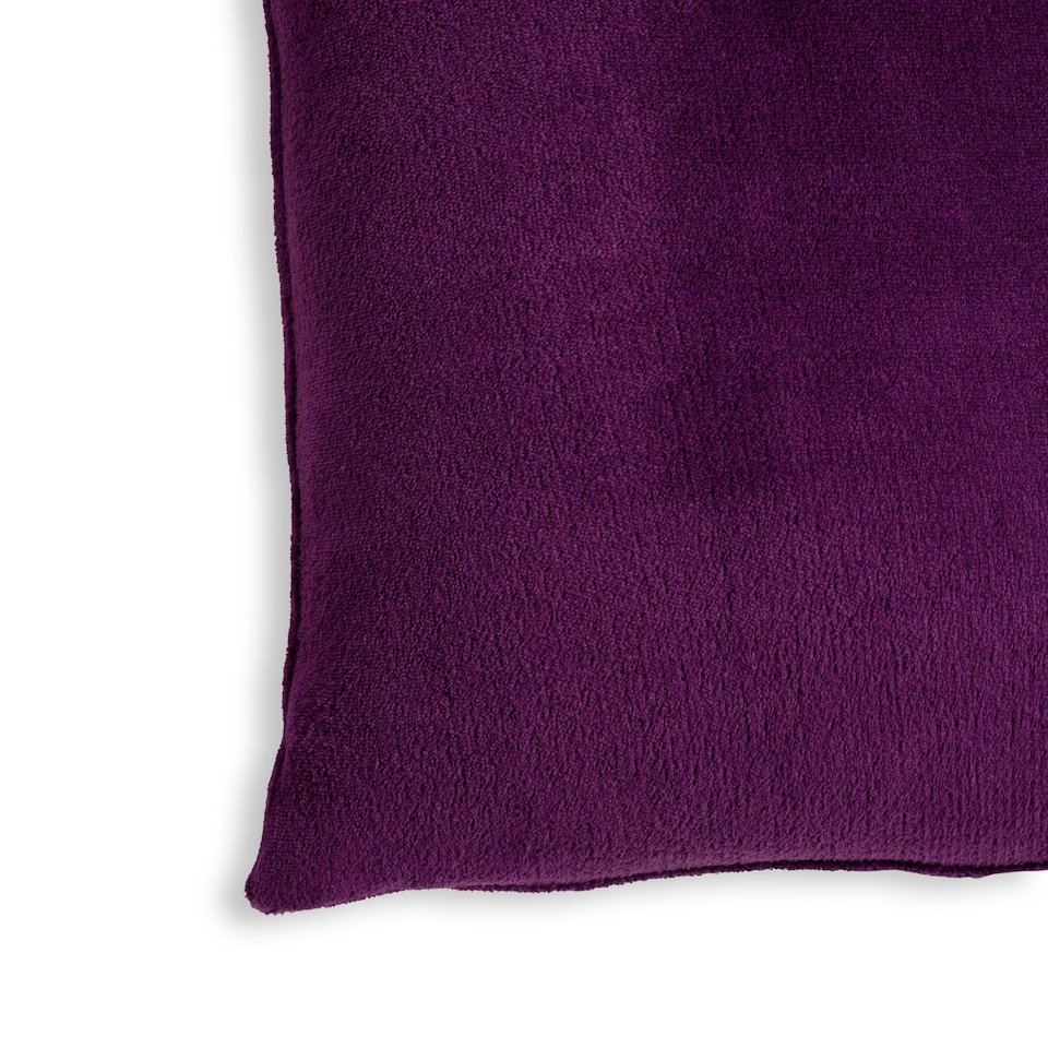 image 1 of BHS Microfleece Cushion, Plum