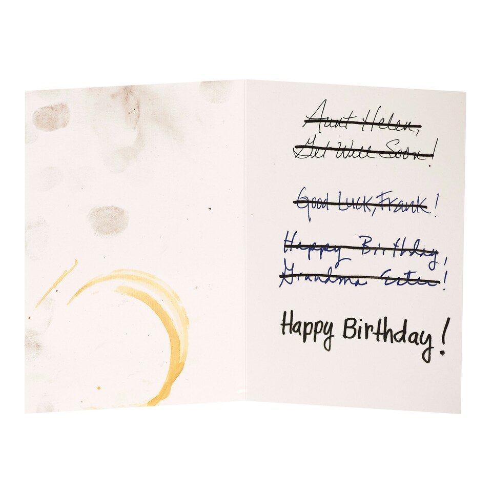 image 1 of Humour Birthday Card - Funny Joke Inside