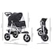 image 2 of Skylos Pet Stroller Pram Dog Carrier Trailer Strollers 3 Wheels Foldable