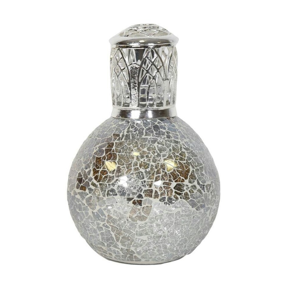 Aroma Fragrance Lamp 16cm - Gold & Silver Multi