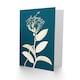 image 2 of Botanical Flower Bloom Blue Plant Lover Gardener Greeting Card