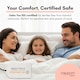image 6 of Gardenia Floral Polycotton Duvet Cover Set with Pillowcase | Multi | Double