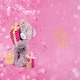 image 2 of Bear Hugging Present 17th Birthday Card