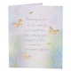image 5 of Sympathy Loss of Loved One Card - Foil Butterflies