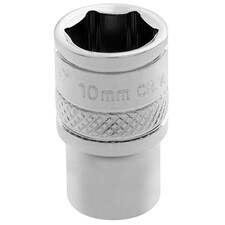 10Mm Hex Socket 1/4  Dr-Pckd - 32562
