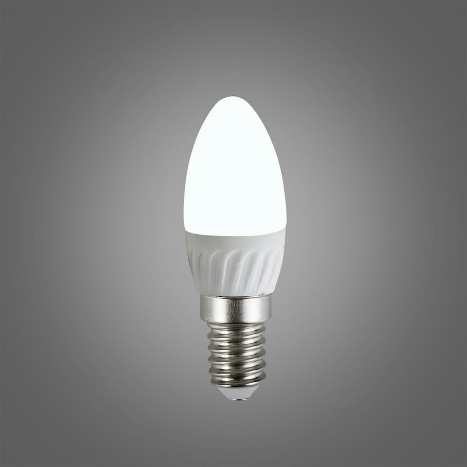 image 1 of ValueLights E14 Pack of 6 4W Candle Cool White LED Bulbs | White