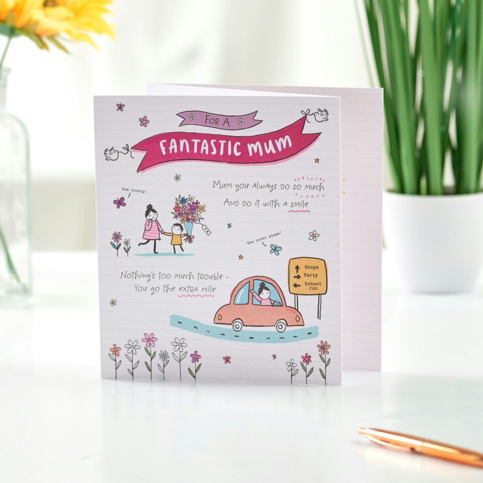 image 1 of Mum Birthday card - Oodles