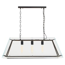 Interiors by Premier Black Finish Pendant Light