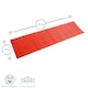 image 3 of Nicola Spring Ribbed Cotton Table Runner - 48 x 183cm - Red Red