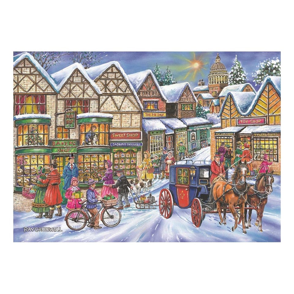 image 1 of Old Time Shopping BIG 250 Puzzle