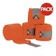 image 1 of Hy Sport Active Luxury Horse Bandages (Pack of 4) - Terracotta Orange - Cob/Full