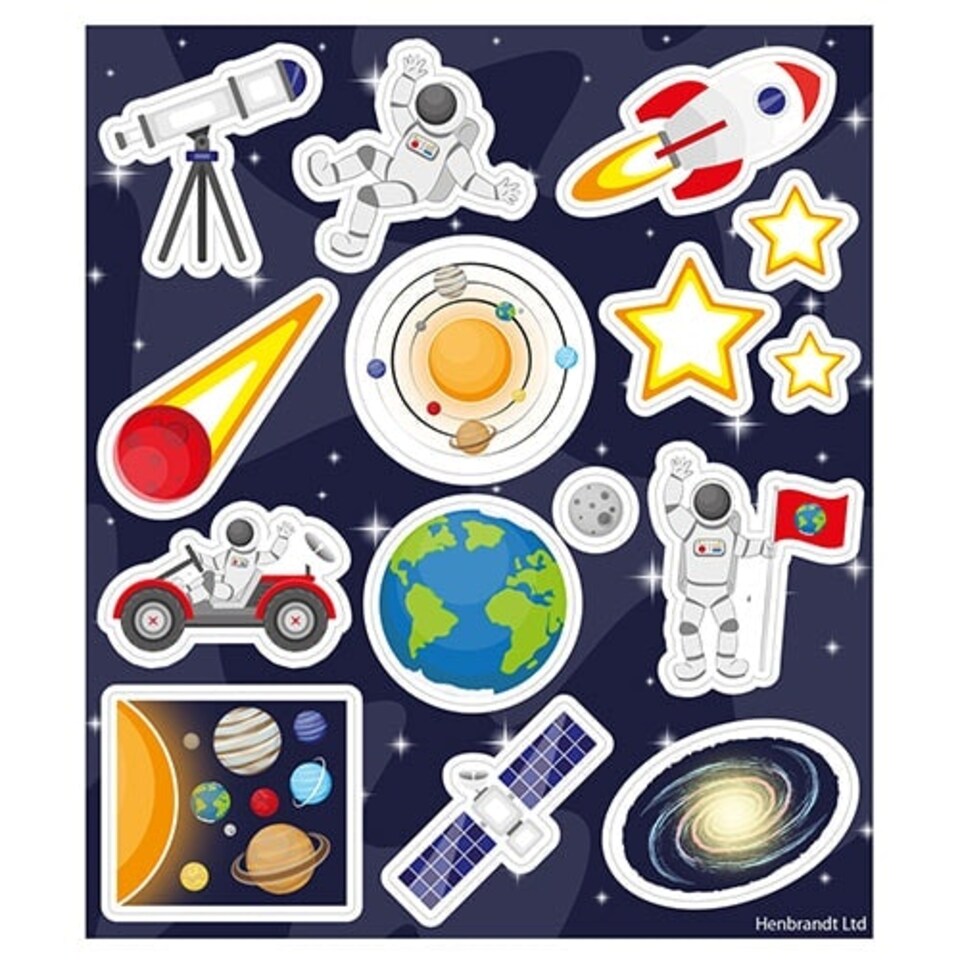 Space Sticker Sheet