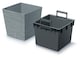 image 3 of FURU Square Low Planter with Insert - 29x29.5x29.5 cm | Grey | 1