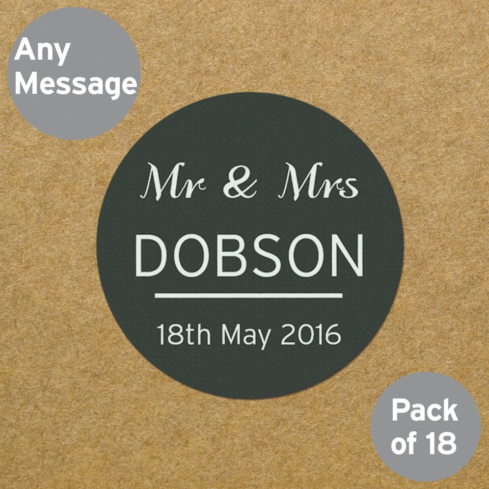 image 1 of Personalised Classic Stickers