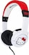 image 3 of Hello Kitty Kid's Wired Headphones with Ears | White