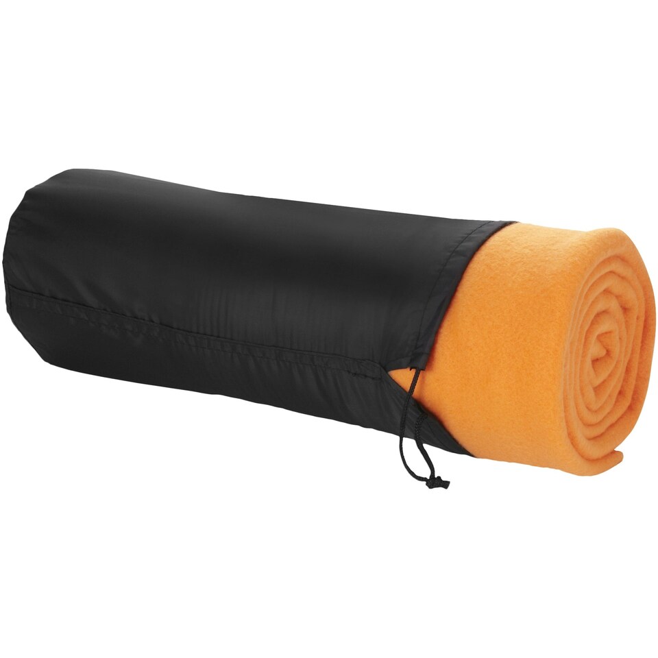 image 1 of Bullet Huggy Blanket And Pouch - Orange - 150 x 120 cm