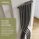 image 4 of Curved Designer Radiator 2020 BTU Anthracite 1775mm x 450mm | Grey | Anthracite | 1