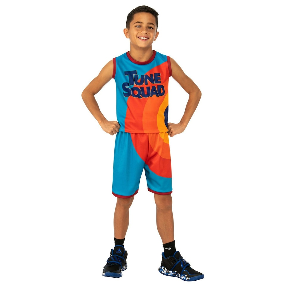 Space Jam: A New Legacy Childrens/Kids Squad Costume - Blue/Orange - 5-6 Years 5