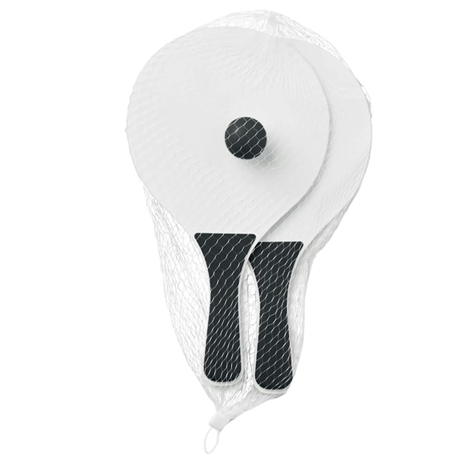 image 1 of MidOcean Match Beach Tennis Set - Black - One Size