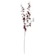image 1 of Hill Interiors Orchid Spray Artificial Flower - Dark Burgundy - One Size