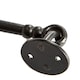 image 2 of Hammer & Tongs Ornate Cabin Hook and Eye - W175mm - Black