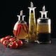 image 2 of KitchenCraft Oil Bottle Clear Glass Bellied 400ml